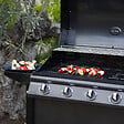 HAPPY GARDEN - Barbecue au gaz RENO - 4 brûleurs avec thermomètre 14kW - vignette
