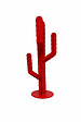 PROTOCOLE HOME - Cactus décoratif extérieur en acier 2 mm - sculpture design jardin et terrasse - vignette