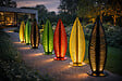 PROTOCOLE HOME - Sapin décoratif extérieur en acier 3 mm - Sculpture design pour jardin et terrasse - vignette