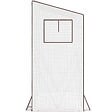 TECTAKE - serre en plastique transparent blanc 200x77x170 cm robuste avec résistance aux intempéries - vignette