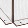 TECTAKE - serre en plastique transparent blanc 200x77x170 cm robuste avec résistance aux intempéries - vignette