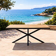 CONCEPT USINE - Table de jardin 8 places effet bois 190cm ALMADA - vignette