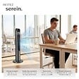 TECTAKE - Ventilateur colonne 110 cm gris anthracite - vignette