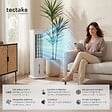 TECTAKE - Refroidisseur d'air Alaska 4 en 1, réservoir d'eau de 5 l, 3 modes, 3 niveaux blanc - vignette