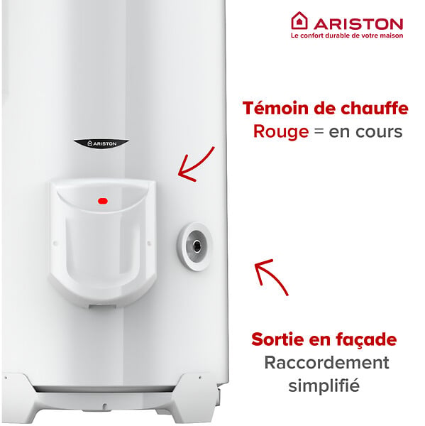 ARISTON - Chauffe eau électrique Vertical Sol Ariston Stéatite 300 L - large