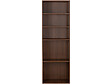 HABITAT ET JARDIN - Armoire avec 5 étagères "Opéra" - 60 x 45 x 180 cm - Marron - vignette
