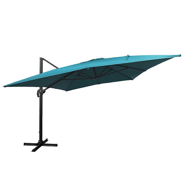 HAPPY GARDEN - Toile pour parasol déporté MOLOKAI rectangulaire 3x4m bleu - large