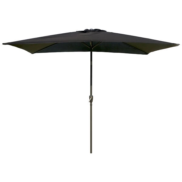 HAPPY GARDEN - Toile pour parasol droit HAPUNA rectangulaire 2x3m noir - large