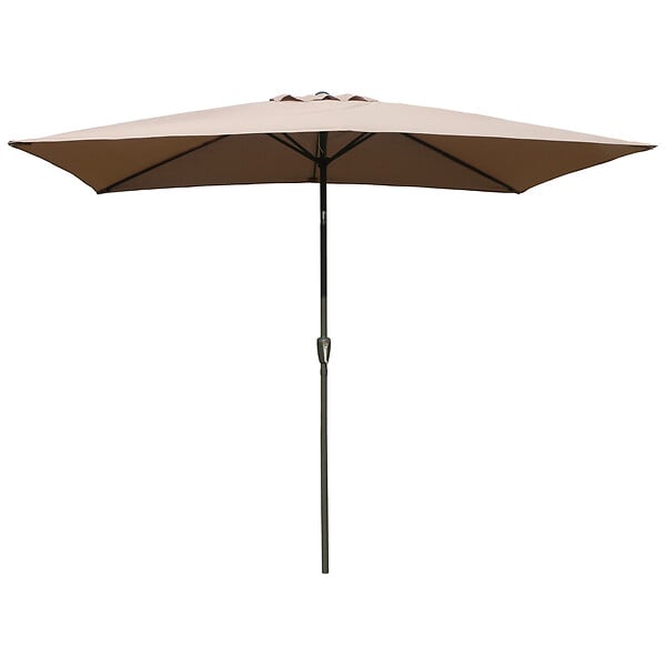 HAPPY GARDEN - Toile pour parasol droit HAPUNA rectangulaire 2x3m taupe - large