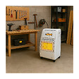 INTEC - Poêle à gaz 5700W Chauffage d'appoint Hybride Gaz et Électrique 20-100 m² - Piezo KOMBI LINE - vignette