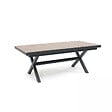 OVIALA - Table extensible aluminium et céramique avec 10 chaises - Tivoli - vignette