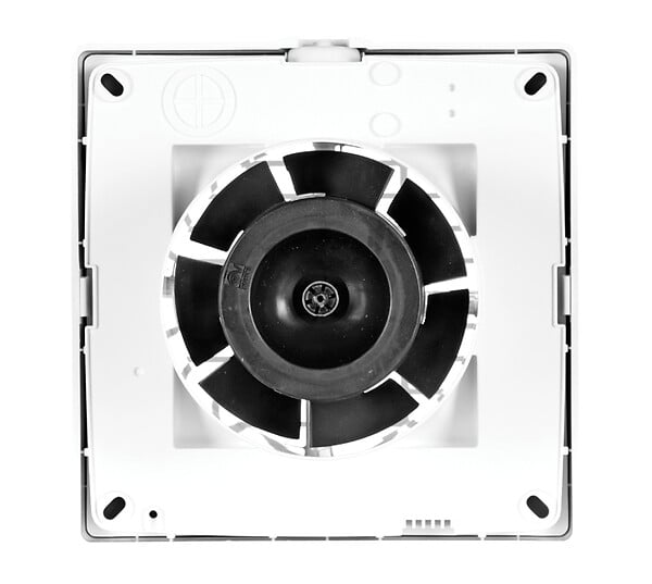 VORTICE - Extract héli mural volet 12V ø100 90m3/h - large