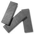 RO'MA NATURE - Bordure de jardin Ardoise Noire Vieillie 30x10x3 cm (lot de 45 bordures soit 13,5 mètres) - vignette