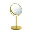 KIAMAMI VALENTINA - Miroir Grossissant Double Face 5X Finition Or Mat | Anna - vignette