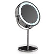 KIAMAMI VALENTINA - Miroir Grossissant Double Face 5X Avec Éclairage Led Chromé | Gemma - vignette