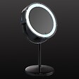 KIAMAMI VALENTINA - Miroir Grossissant Double Face 5X Avec Éclairage Led Chromé | Gemma - vignette