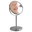 KIAMAMI VALENTINA - Miroir Grossissant Double Face 5X Sur Pied Finition Chromée | Anna - vignette