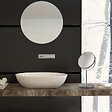 KIAMAMI VALENTINA - Miroir Grossissant Double Face 5X Sur Pied Finition Chromée | Anna - vignette