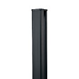 EASY CLOTURE - Kit clôture composite et aluminium sur platine L18m x H1m gris anthracite - vignette