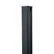 EASY CLOTURE - Kit clôture composite et aluminium sur platine L5.40m x H1m gris anthracite - vignette