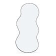 ID MARKET - Miroir organique contour noir 45 x 100 cm - vignette