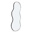 ID MARKET - Miroir organique contour noir 45 x 100 cm - vignette