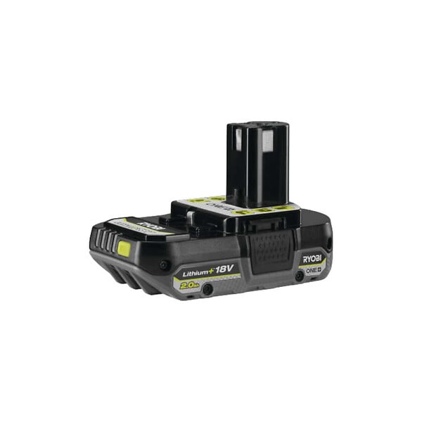 RYOBI - Batterie RYOBI RB1820C 18V 2Ah ONE+ Lithium+  avec indicateur de charge - large