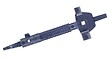 HERACLES - Clé de mesure universelle PVC bleu - HERACLES - 0-GAUGE - vignette