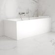 SPALINA - Baignoire Ilot Quantum 170 droite blanche 170 x75 x58 cm, by SPALINA - vignette