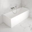 SPALINA - Baignoire Ilot Quantum 170 droite blanche 170 x75 x58 cm, by SPALINA - vignette