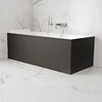 SPALINA - Baignoire Ilot Quantum 170 gauche noire 170 x75 x58 cm, by SPALINA - vignette