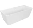 OTITEC - Baignoire ilot avec vidage - 170 x 75 cm - Blanc brillant avec bonde blanche - MIRABELLE - vignette
