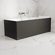 SPALINA - Baignoire Ilot Quantum 170 droite noire 170 x75 x58 cm, by SPALINA - vignette