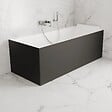 SPALINA - Baignoire Ilot Quantum 170 droite noire 170 x75 x58 cm, by SPALINA - vignette