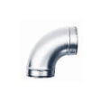 JONCOUX - Coude VMC 90° acier galvanisé pour gaines ventilation - Diamètre (mm): 125 - vignette