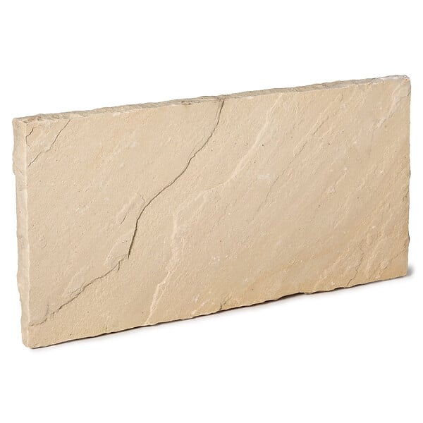 RO'MA NATURE - Bordure de jardin Grès Kandla Beige 60x30x4 cm (à l'unité) - large