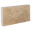 RO'MA NATURE - Bordure de jardin Travertin Beige Nuancé 61x33x8 cm (à l'unité) - vignette
