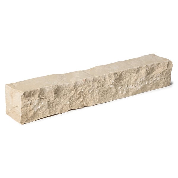 RO'MA NATURE - Bordure de jardin Grès Kandla Beige 50x8x8 cm (à l'unité) - large