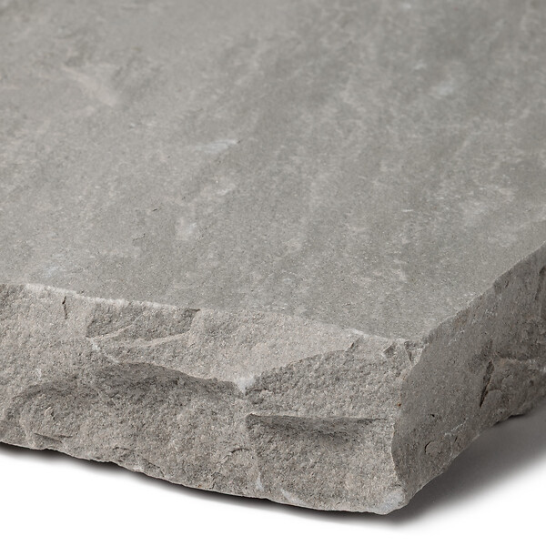 RO'MA NATURE - Bordure de jardin Grès Kandla Gris 60x30x4 cm (à l'unité) - large