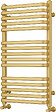 OTITEC - Sèche-serviettes électrique – 124 x 50 cm – Doré – 300W - Avec thermostat connecté - CHARLI - vignette