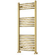 OTITEC - Sèche-serviettes électrique – 120 x 50 cm – Doré – 400W - Avec thermostat connecté - ELEGANT - vignette