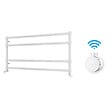 OTITEC - Sèche-serviettes électrique - Avec thermostat connecté - WAME - 100 x 53 cm - Blanc - 800W - vignette