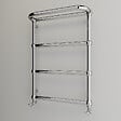 OTITEC - Sèche-serviettes électrique - Avec thermostat connecté - NEBULA - 97 x 53 cm - Chrome - 700W - vignette