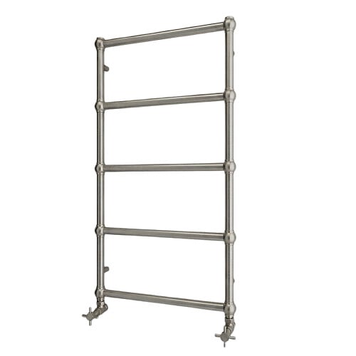 OTITEC - Sèche-serviettes électrique - Avec thermostat connecté - WEMA - 150 x 53 cm - Inox Brossé - 400W - large