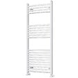 OTITEC - Sèche-serviettes électrique – 120 x 50 cm – Blanc – 400W - Avec thermostat connecté - ELEGANT - vignette