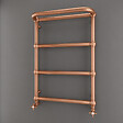 OTITEC - Sèche-serviettes électrique - Avec thermostat connecté - NEBULA - 97 x 53 cm - Cuivre Brossé - 800W - vignette