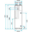 ALDES - T.Flow Hygro+ Logement collectif - B200 T.FLOW HYGRO+ Non connecté - vignette