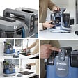 VACMASTER - Aspirateur - nettoyeur de tapis et tissus rechargeable 24V - 15 Kpa - vignette