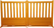 GD MENUISERIES - Portail En Bois Ajouree Traverse Droit L3m x H1,50 - vignette
