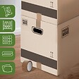 PACK AND MOVE - Pack and Move - Lot 10 cartons déménagement stockage XL - 80 x 40 x 40 cm - Poignées renforcées - 1 adhésif offert - vignette